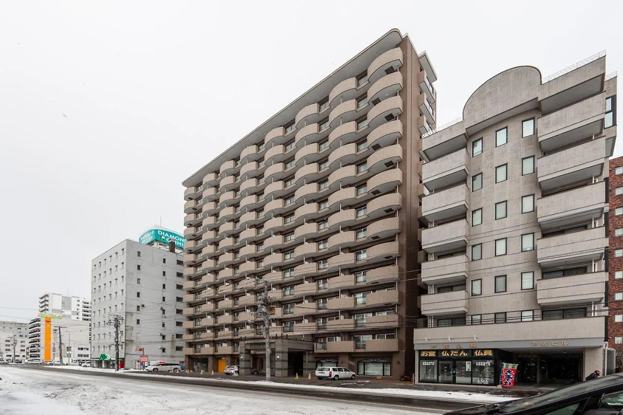 Biosvilla522-Sapporo Susukino Night- 1Room W-Beds2&S-Beds2 6Persons Sapporo